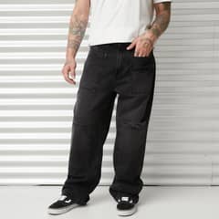 AMERICANINO - Jeans Baggy Cargo Pinzas Hombre